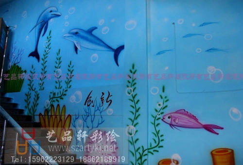 苏州墙绘-幼儿园 学校彩绘