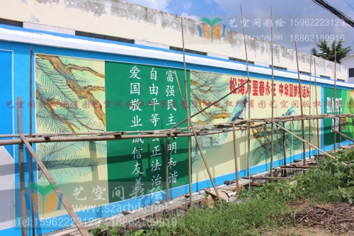 苏州文化墙匠心筑风景