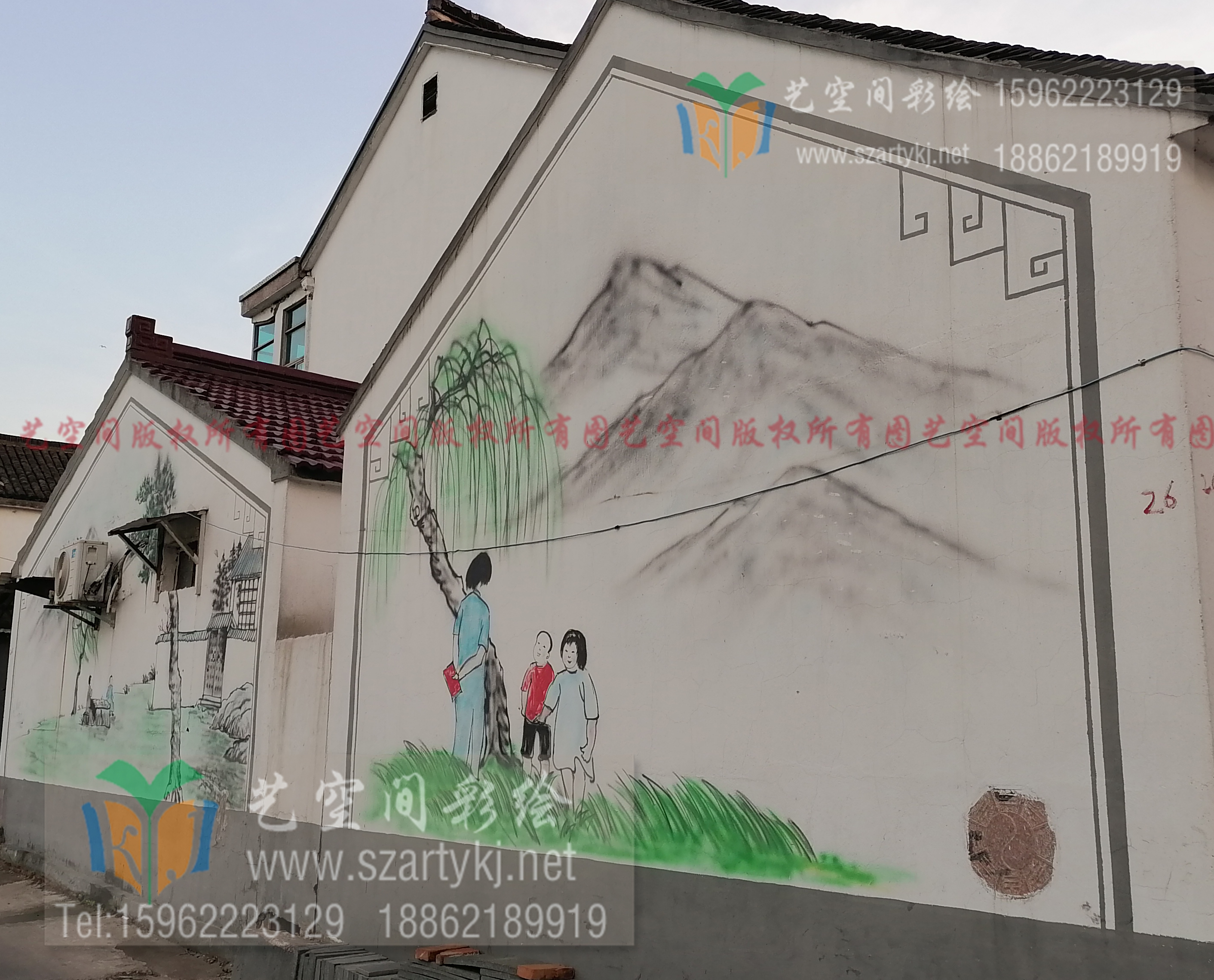 苏州手绘画