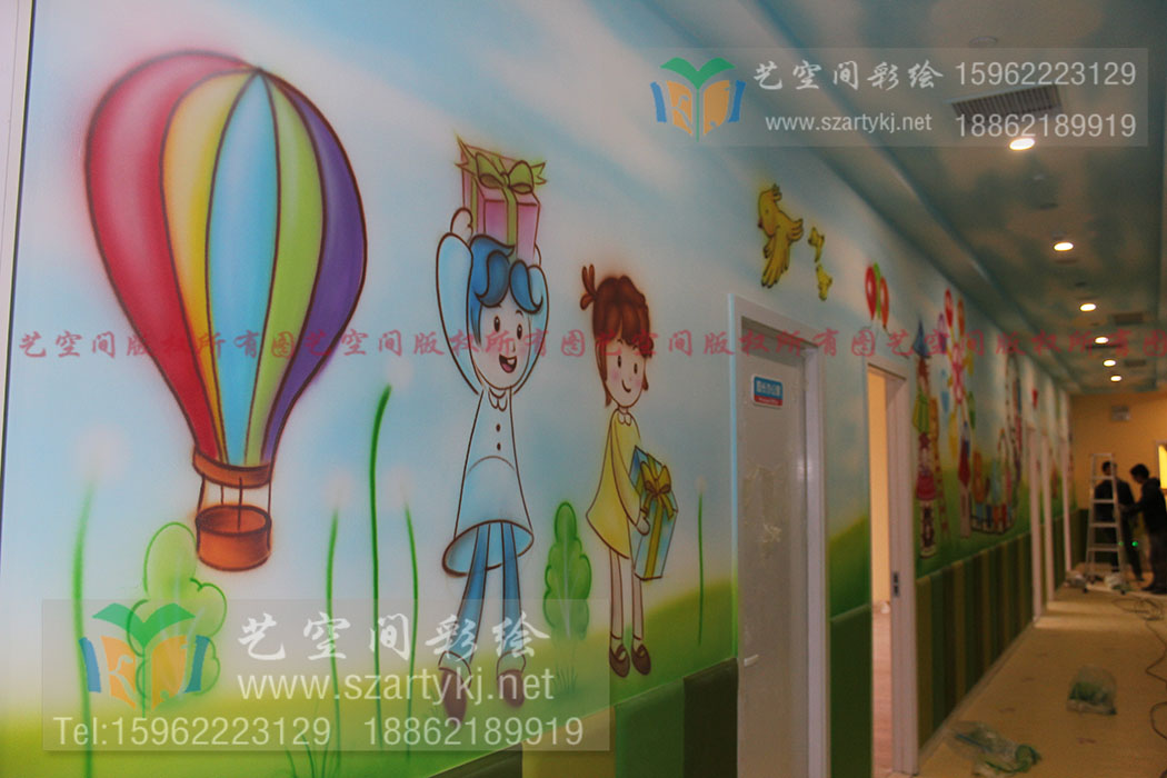 学校彩绘