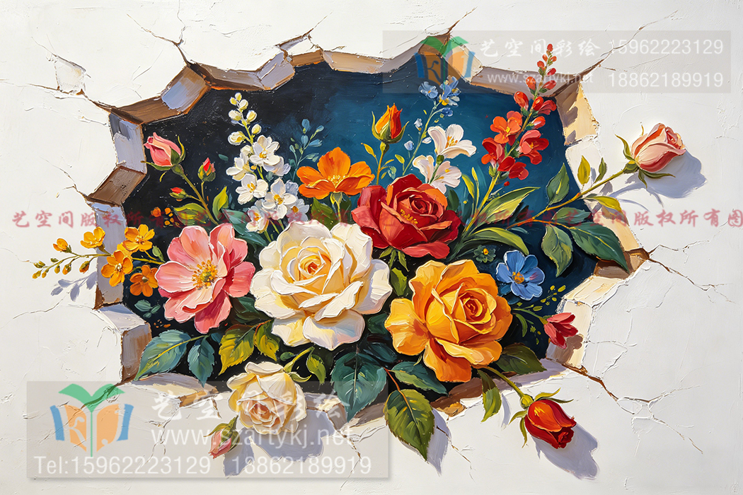 苏州3D墙体彩绘