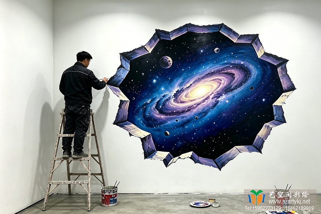 苏州3D星空彩绘