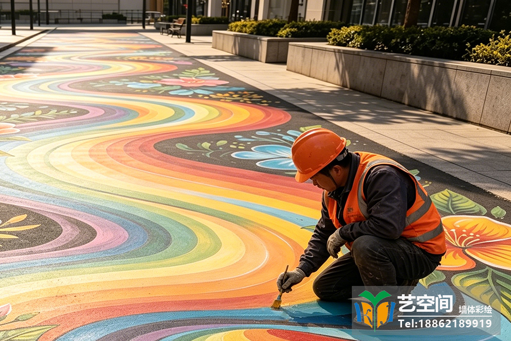 苏州3D路面彩绘