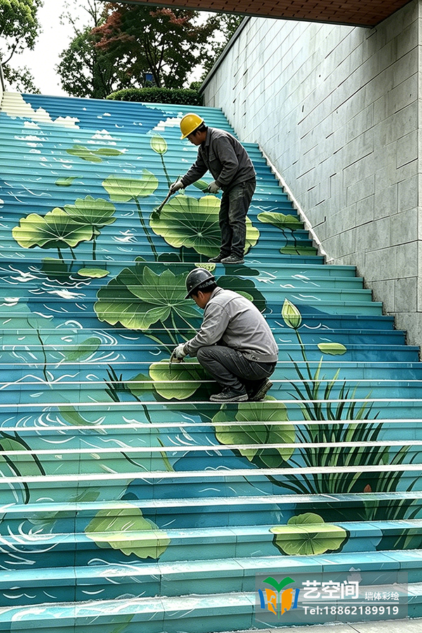 苏州3D楼梯立体画